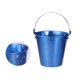 thumbnail image 4 of EeaseMX Cubitera de aleación de aluminio de 1,25 litros para bar, ideal para champán, vino, karaoke, con pinzas para hielo (azul), 4 of 7