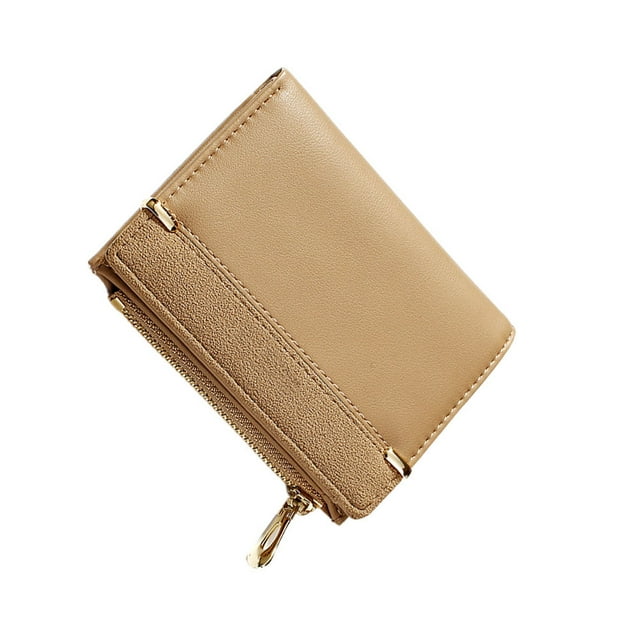 UPGRATOR Cartera Corta Para Mujer En Color Café Con Y Portátil