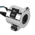 thumbnail image 5 of Pair Motorcycle Handlebar Switch Control Button for Turn Signal Headlight Horn 25mm Universal, 5 of 5
