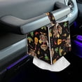 thumbnail image 7 of POLERO Decorative Tissue Box Cover Square with Mexican Turkey Guitar Pattern Tissue Box Holder Waterproof PU Leather Modern Facial Organizer for Bathroom/Car/Office Home Decor, 7 of 7