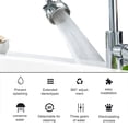 thumbnail image 4 of Advancent Rociador de grifo de fregadero Universal de 360 ​​grados, rociador de ahorro de agua para baño, boquilla difusora de grifo, filtro Flexible Type8 NO8 Advancent HA009020-01, 4 of 6