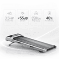 thumbnail image 5 of FYC Walking Pad Treadmill with 15% Auto Incline, 350 lbs Capacity 3.5HP Ultra Quiet Brushless Motor, 0.5-6MPH Speed, Bluetooth Speaker & APP, Under Desk Treadmill for Home Office Hiking, 5 of 9