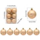 thumbnail image 3 of Christmas Balls Christmas Tree Decoration Balls Powder Balls Christmas Hanging 6cm Christmas Decoration Small Pendant, 3 of 6