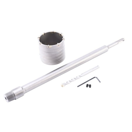 

65mm SDS Plus Drill Bits Cutter Drill Bit Kit Extension Masonry Hole Cutter for Brick Concrete Cement Wall