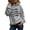 Black, variant on Fesfesfes Women Hooded Winter Fall Hoodie Long Sleeve Letter Print Sweatshirt Pullover Top Plus Size $10