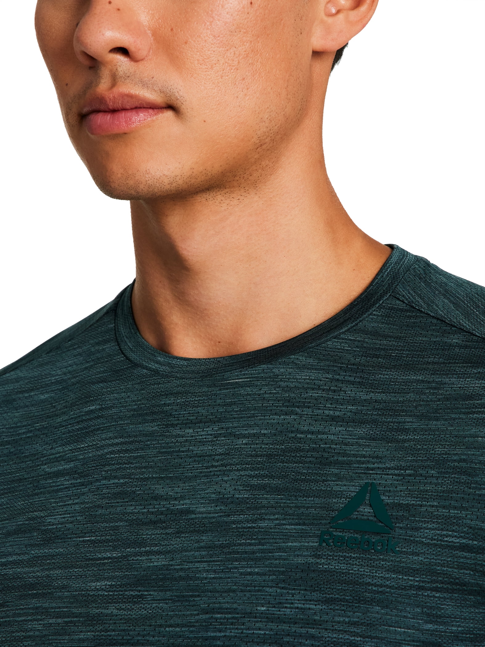 Reebok Mens and Big Mens Stride Performance Long Sleeve Shirt, Sizes XS-5XL