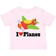 thumbnail image 3 of Inktastic I Love Planes Cute Airplane Boys or Girls Toddler T-Shirt, 3 of 5