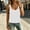 White, variant on IUYRTFE Women's Sequin Front Tank Top Sleeveless Round Neck Glitter Casual Summer Shirt
