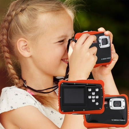 Yosoo Swimming Camera,Kids Waterproof High Definition Underwater Swimming Digital Camera Camcorder Kids