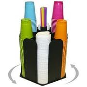 Coffee Cup and Lid <mark>Carousel</mark> 6 Columns, Fun Presentation That Spins.