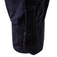 thumbnail image 6 of Kureaily Men's Corduroy Shirts Casual Western Long Sleeve Button Down Shacket Jackets with 2 Flap Pocket, 6 of 7