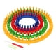thumbnail image 1 of Juego de telares redondos multiusos para tejer, herramientas de tejido, manualidades, portátil y práctico, con gancho de ganchillo y máquina de tejer, 1 of 8