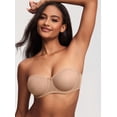 thumbnail image 3 of Sostén DOBREVA 34D Sin Tirantes Transparente Sin Relleno con Aros Talla Grande, 3 of 5