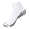 thumbnail image 2 of Hanes Mens Ankle Socks Pack, 10-Pack, Max Cushion Moisture-Wicking Sock, 2 of 4
