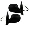 thumbnail image 2 of Brock Replacement Driver and Passenger Side Power Mirrors Textured Black Foldaway without Heat or Signal with Adapter Compatible with 1997-2002 F-150/F-250 Light Duty EXCLUDING Crew Cab, 2 of 8