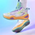 thumbnail image 2 of Bolognifi Men's Basketball Shoes, Classic Training Sports - GREEN_5.5, 2 of 6