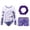 Sleeved Purple Set, variant on Gymnastics Leotards for Girls, Sleeveless Leotards for Girls Shiny Sparkle Gymnastics Unitards Ballet Dance Outfit for 5-12Years