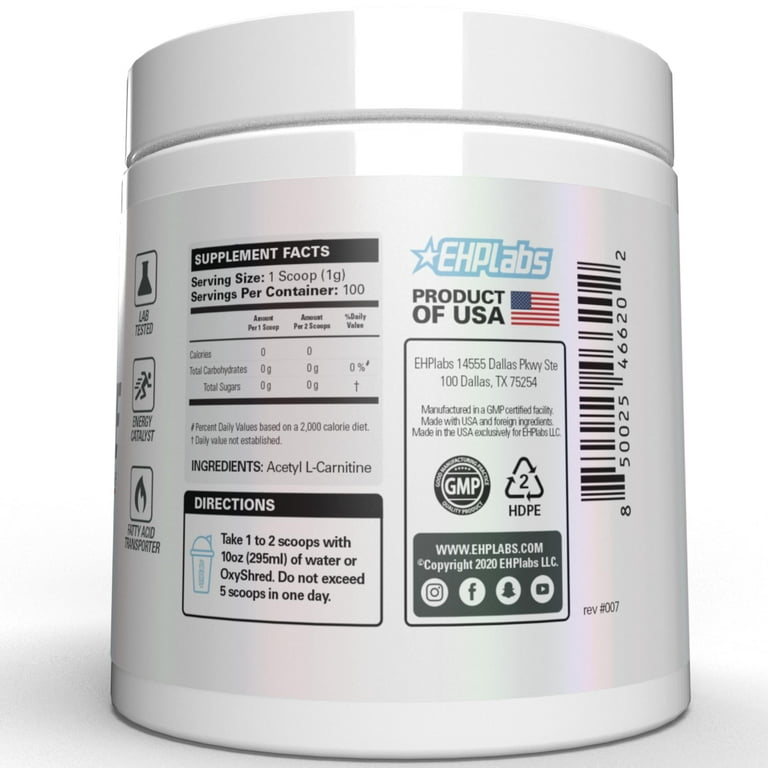 acetyl l carnitine dosage fat loss Evlution Nutrition, L-Carnitine Capsules, 500mg, Fat Burner, 120 Servings