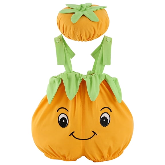 Pejock Toddler Infant Baby Girls Boys Clothes Romper Shorts Set Cute Tiger/Fruit Print Crawling Harness Hat Set Outfits Short Sleeve Romper Infant Floral Shorts Set 2Pcs, 6-9Months