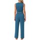 thumbnail image 3 of Conjunto de lounge para mujeres INSPIRE CHIC, top sin mangas y pantalones, pijama sólido, tamaño L azul, 3 of 6