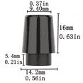 thumbnail image 5 of 60Pcs Golf Ferrules Compatible with Irons 0.355 Inch Tip Irons Shaft Golf Club Shafts Sleeve Adapter, 5 of 5