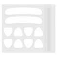 thumbnail image 3 of Parches faciales para frente mejillas mentón pegatina reutilizable suave forma de V ojo 100 Uds., 3 of 6