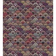 thumbnail image 3 of Moroccan King Size Duvet Cover Set, Colorful Vintage Floral Mandala Hexagonal Motifs Overlapping Design Mexican Ornate, Decorative 3 Piece Bedding Set with 2 Pillow Shams, Multicolor, by Ambesonne, 3 of 3