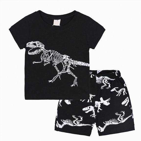 Toddler Boys Clothes Baby Boy Outfit Sets Baby Boy Summer Clothes 12 18 24 Month 3T 4T 5T Toddler Boy Outfits Dinosuar Set Kaprioy