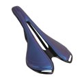 thumbnail image 4 of Bicycle Saddle, 3K Carbon Fiber Bike Saddle Thin Hollow  Cushion Design Mountain Bike  Cushion Ultra Light Universal Bike Saddle for Riding Cycling, 4 of 7