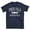 Black, variant on Fergus Falls Minnesota Classic Established Men's Cotton T-Shirt