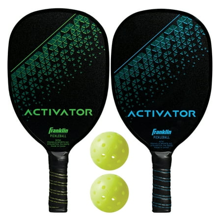 UPC: 0025725522132 | Franklin Sports Pickleball Paddle – Activator Wood Paddle – USA Pickleball – Multicolor