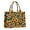 Black Orange White, variant on Large Capacity Tote Bag,Black Multicolor Flower Sunflower Pattern Handbag Fashion Luxury Tote Bag,15.7"x13"x 5.1" Inches,Laptop Compatible