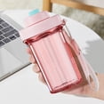 thumbnail image 1 of High Temperature Plastic Cup High Appearance Work Cluster Girls Desktop Cup With Filter Hand Cup,Portable Cup*1 Clearance, 1 of 6