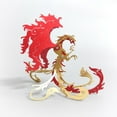 thumbnail image 6 of Mythical Phoenix 3D Metal Model Kit | 28+PCS DIY Assembly with Red & Golden Finish | Cultural Desk Art for Adult Collectors, 6 of 7