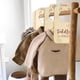 thumbnail image 2 of Divisores de armario para bebé FloreceBien, 8 piezas de madera para guardarropa de bebé, divisores de ropa unisex, organizador de armario de guardería, divisor de edad, 2 of 7