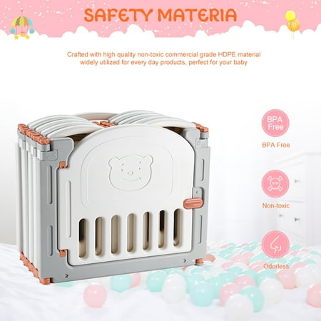 Parc De Bebe Pliable A 14 Panneaux Parc De Centre D Activites De Securite Pour Enfants Avec Porte De Verrouillage Walmart Canada Parc De Bebe Pliable A 14 Panneaux Parc De Centre D Activites De Securite Pour Enfants Avec Porte De Verrouillage Walmart Canada