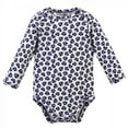 thumbnail image 4 of Touched by Nature Baby Girl Organic Cotton Long-Sleeve Bodysuits 5pk, Blossom, 3-6 Months, 4 of 6