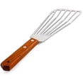 thumbnail image 5 of 2x Stainless steel fish spatula, wooden handle fish spatula, slotted spatula, kitchen spatula F Tw, 5 of 5