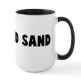 thumbnail image 2 of CafePress - Go Pound Sand Large Mug - 15 oz Ceramic Large White Novelty Mug, 2 of 4