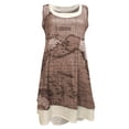 thumbnail image 4 of Fridja Womens Summer Dress Floral Print Sleeveless Tank Dress Flowy Dresses, 4 of 5