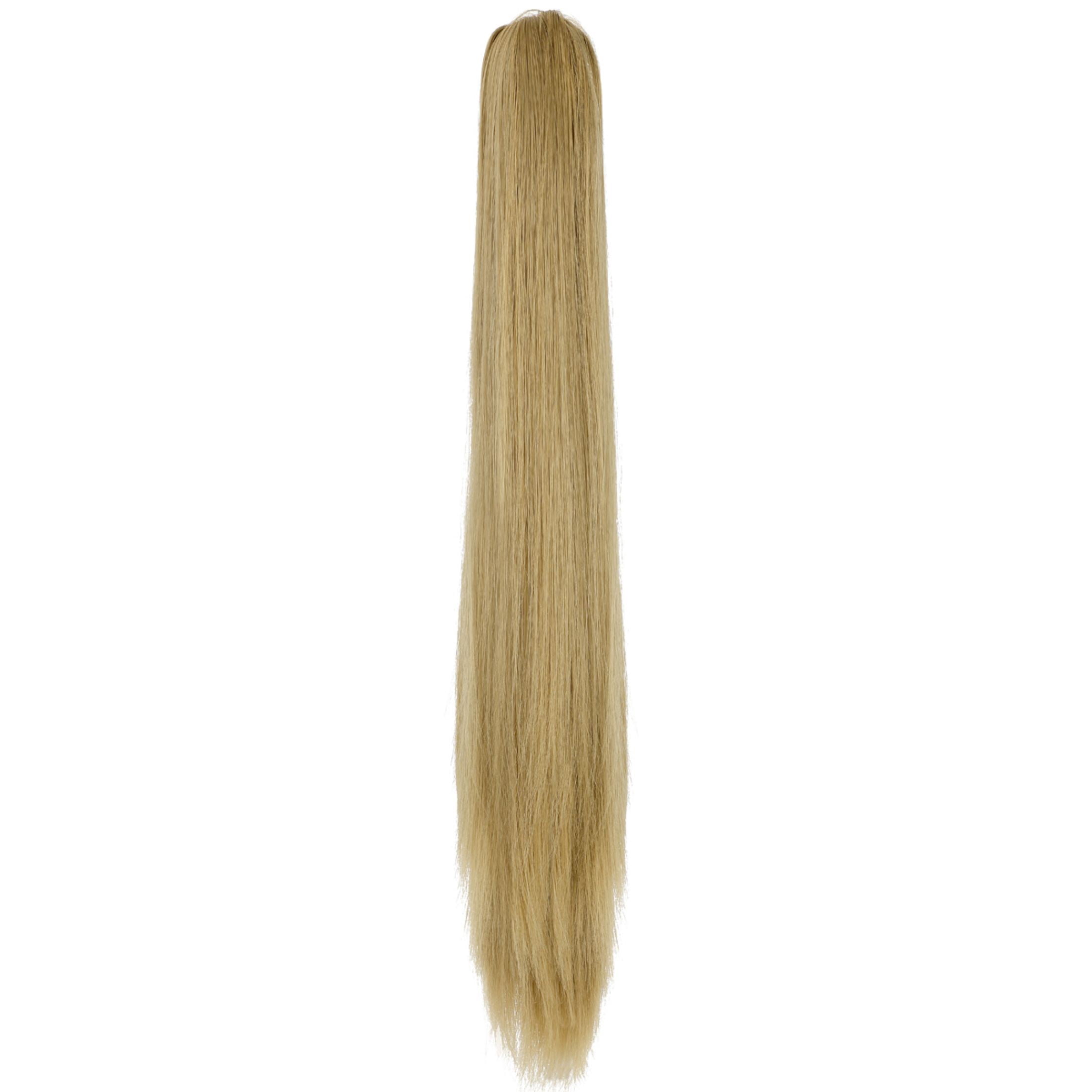 AynnQueen Ponytail Extension Claw Clip in Pony Tails Hair Extensions Synthetic Wavy Straight Secret Ponytail Hairpiece 18/21 Inch