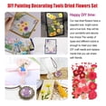 thumbnail image 2 of Dried Flowers Set Scrapbooking Decorating Tools Dried Real Flower Decal Handicraft Filling Pressed Specimen Label for Makeup Phone Use Type 2, 2 of 6