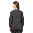 thumbnail image 2 of Adar Universal Scrubs For Women - Round Neck Warm-Up Scrub Jacket - 602 - Pewter - M, 2 of 7