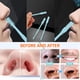 thumbnail image 2 of Set recortador de vello nasal AHHALFFY, 3 piezas, 2 en 1, para hombres y mujeres, 2 of 8