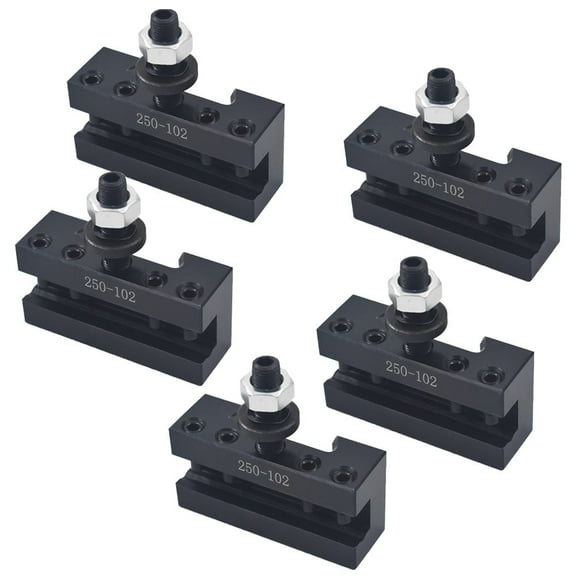 5Pcs 6-12" AXA 2# Quick Change Tool Post Boring Turning Holder 250-102