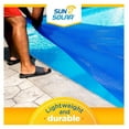 thumbnail image 6 of Blue 12 ft x 18 ft Oval Pool Solar Cover | 1200 Series | Heat Retaining Blanket for Inground & Above Ground Swimming Pools | Harness The Sun's Energy to Heat Pool | Bubble Heating Blankets, 6 of 6