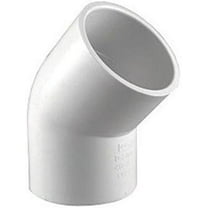 Charlotte Pipe Elbow 3/4 " 45 Deg. Pvc Schedule 40