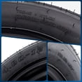 thumbnail image 5 of GARVEE 2 Pack 4.80-12 4.80x12 480-12 4.80-12 Trailer Tires with 12 in Rims, 5 Lug on 4.5 in, Load Range C, 6PR , Black, 5 of 9