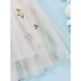 thumbnail image 5 of StylesILove Baby Toddler Girls Sleeveless Rainbow Mesh Tulle Star Tutu Dress Birthday Wedding Party Sundress Outfit (18-24 Months, Ivory & Sequin Star), 5 of 7