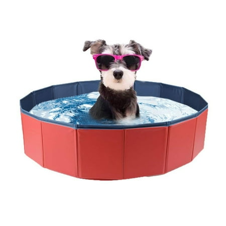 Eeekit Folding Cat Dog Puppy Pet Bath Pool Collapsible Indoor